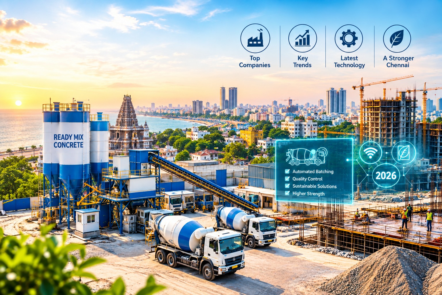 Chennai Concrete Boom: Top Concrete Manufacturing Companies, Trends and Technology in 2026